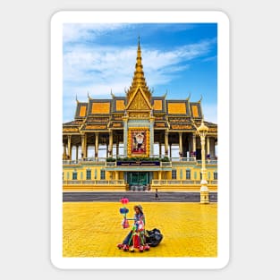 Royal Palace. Sticker